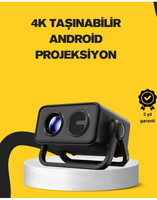 ® Full HD 1080P HDR Destekli Akıllı Projeksiyon Cihazı