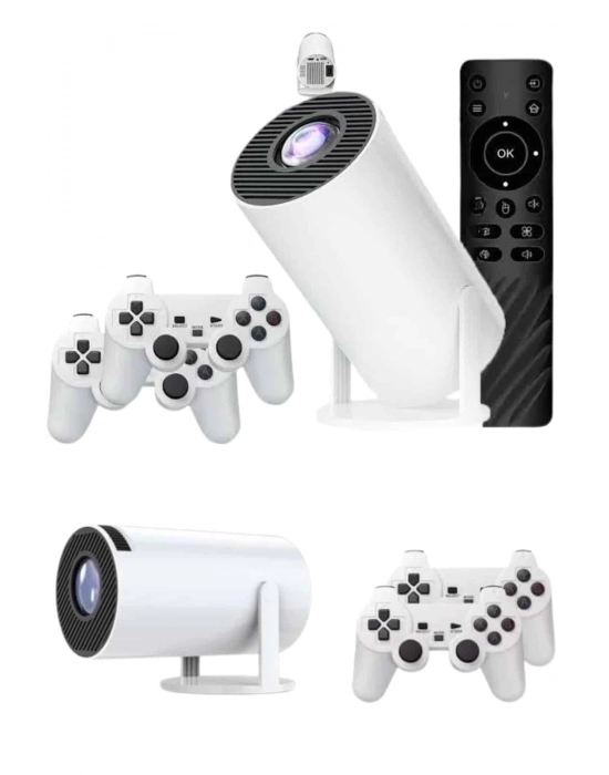 ® Full HD 8 GB Ayaklı Çift Kollu 4K Video Oyun Konsolu Taşınabilir