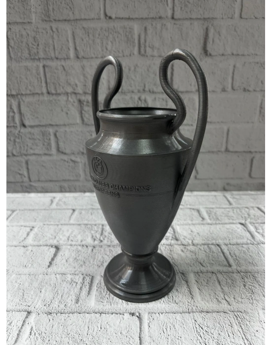 ® Füme Kupa 25cm UEFA Model Dekoratif Ödül Biblosu