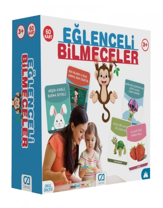 ® Games Eğlenceli Bilmeceler 60 Kart 5103