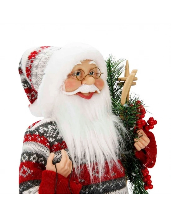 ® Gaz Lambası Taşıyan Dekoratif Biblo 46 cm