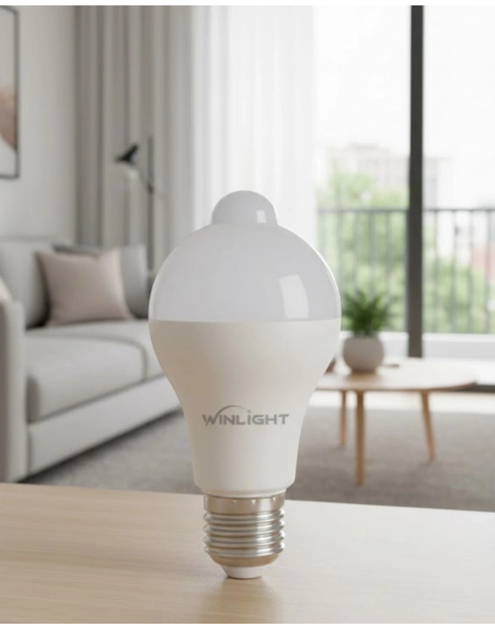 Gece Otomatik Devreye Giren Sensörlü LED Lamba