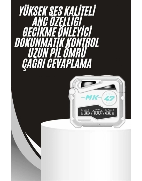 ® Gecikme Önleyici Oyuncu Kulaklığı Bluetooth Bağlantılı ANC Özelliği 5.0 Bluetooth