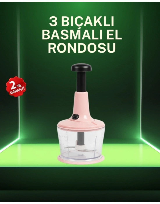 ® Geniş Hazneli Manuel Doğrayıcı Ev Tipi Kullanım