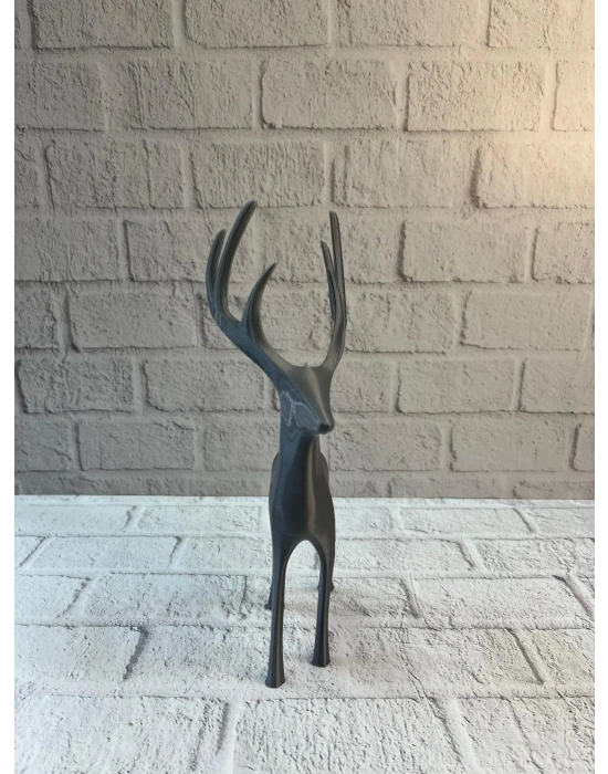 GEYİK FİGÜRÜ GRİ