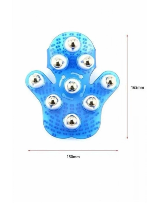® Giyilebiilir Masaj Eldiveni 9 Bilyeli Tüm Vücut Masajına Uygun