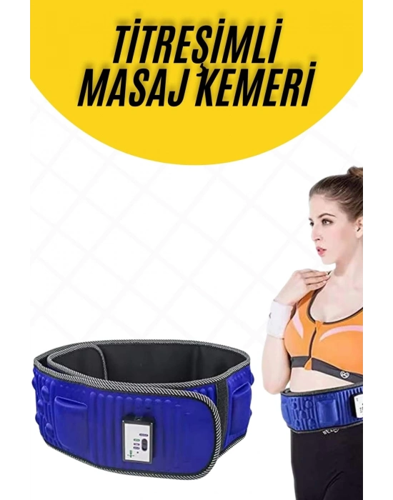 ® Göbek Eritme Aleti 5 Farklı Hız Ayarlı Sırt Bel Omuz ve Baldır Bölgelerine Uygun