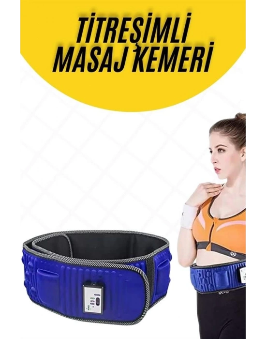 ® Göbek Eritme Aleti 5 Farklı Hız Ayarlı Sırt Bel Omuz ve Baldır Bölgelerine Uygun