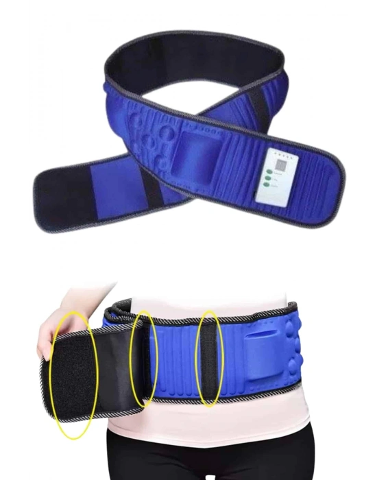 ® Göbek İnceltme Kemeri Kas Gevşetici Masaj Aleti Titreşimli Masaj Kemeri