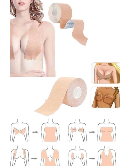 ® Göğüs Bandı Toparlayıcı ve Şekillendirici Tere ve Suya Dayanıklı Esnek Yapılı Hassas Ciltlere Uygun