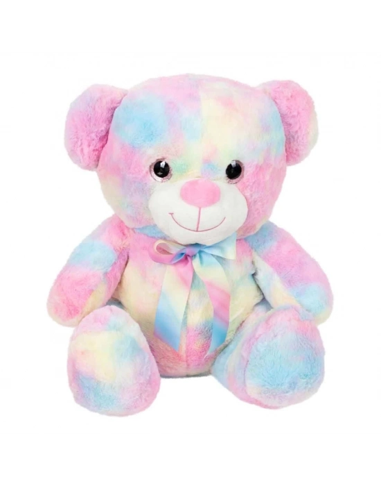 ®  Gökkuşağı Renkli Peluş Ayı 45 cm