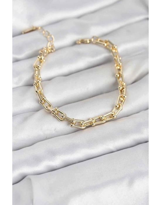 ® Gold Renk Tifani Model Pirinç Kadın Bileklik