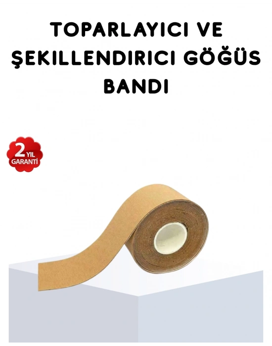 ® Görünmez Destekleyici Göğüs Bandı – Askısız ve Sırtı Açık Kıyafetler İçin