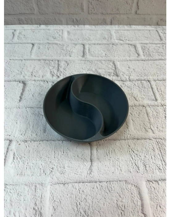 ® Gri Çerezlik 4’lü Set Şık ve Minimal Masa Üstü Kullanım