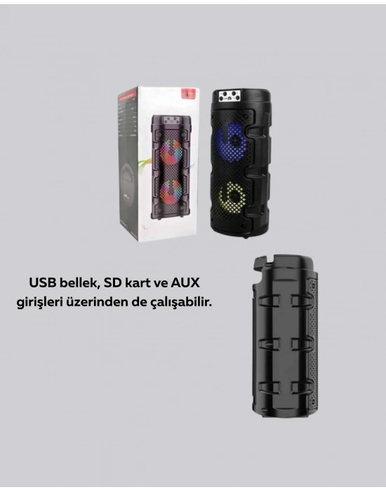 ® Güçlü Bass ve Net Tiz Özellikli Kablosuz Hoparlör