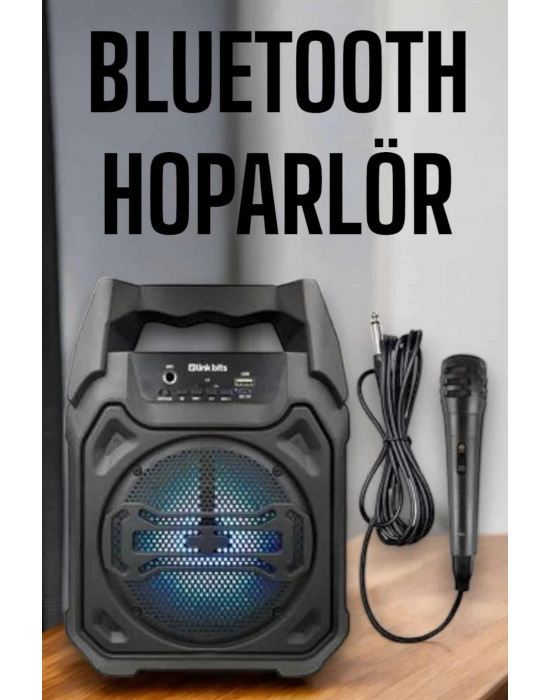 ® Güçlü ve Şarj Edilebilir Bluetooth Hoparlör 6.5 İnç