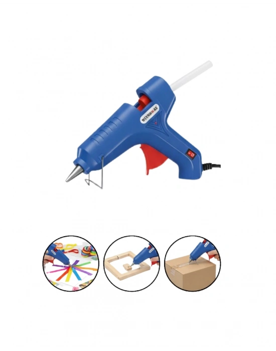 ® Güçlü Yapıştırma İçin 80 W Silikon Tabancası 11 mm Uyumlu 5 Adet Silikon