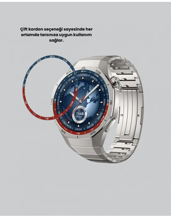 ® Gümüş Akıllı Saat 46mm Kasa