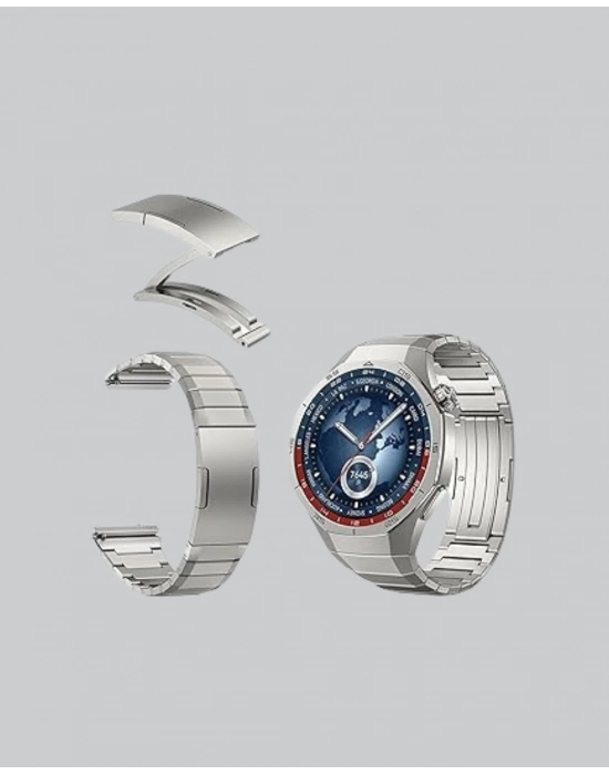 ® Gümüş Akıllı Saat 46mm Kasa