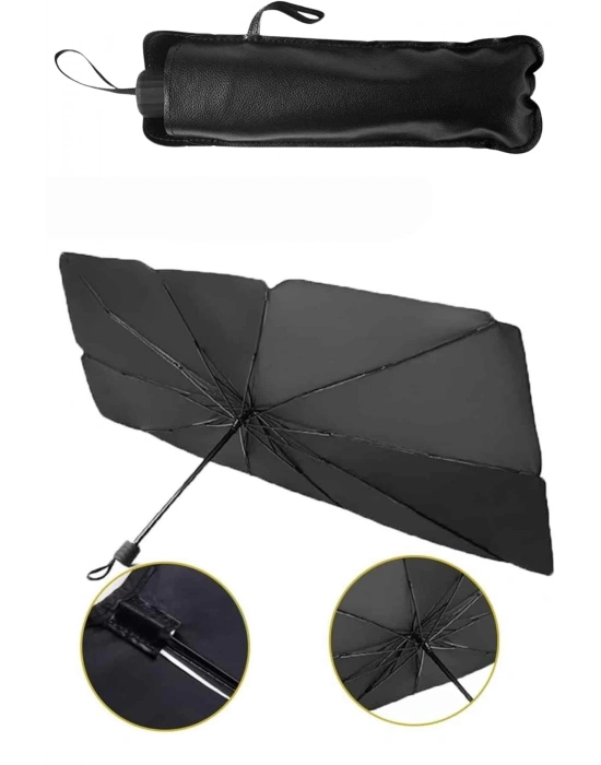 ® Güneş Önleyici Katlanabilir Oto Araba Güneşlik Şemsiye Tip Ön Cam