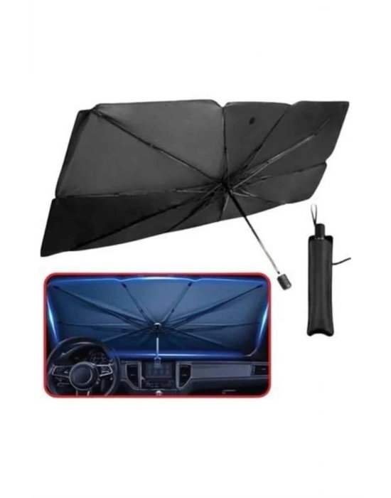 ® Güneş Önleyici Katlanabilir Oto Araba Güneşlik Şemsiye Tip Ön Cam