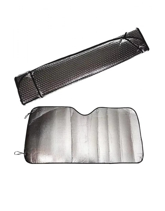 ® Güneşlik Koruyucu Perde Metalize Oto Araç Araba Güneşliği Ön Cam Güneşliği