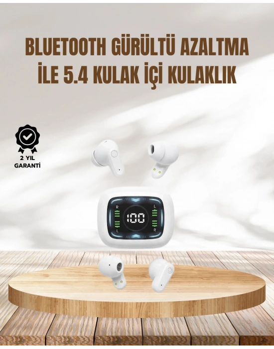 ® Gürültü Engelleme Özellikli Kablosuz Kulaklık Güçlü Çekim