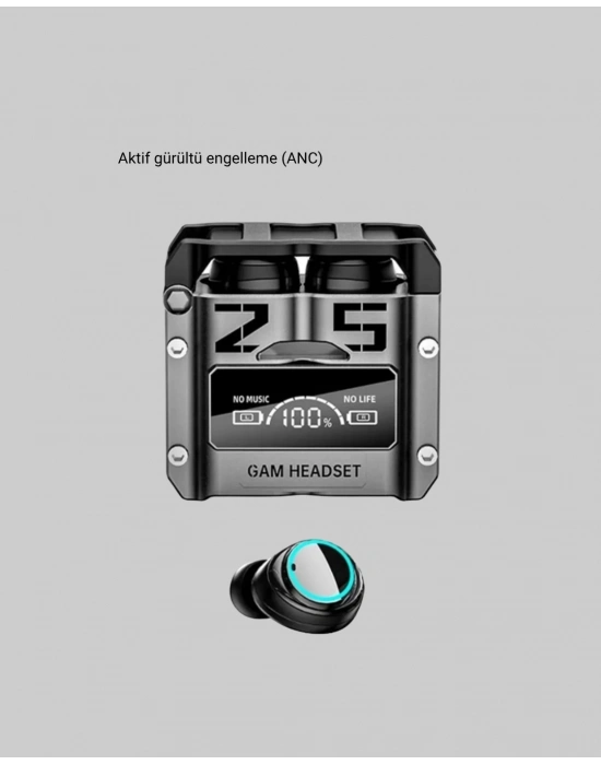 ® Gürültü Engelleyici Kablosuz Bluetooth Kulaklık – Oyun ve Müzik İçin Profesyonel Ses