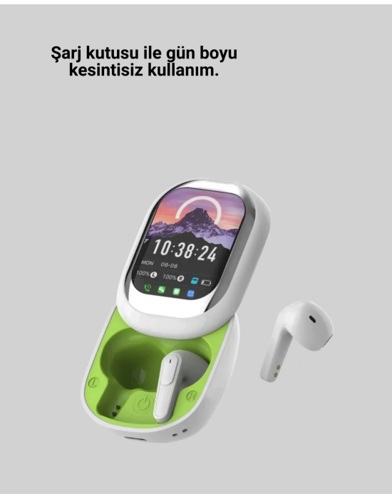 ® Gürültü Engelleyici Uzun Pil Ömürlü Stereo Bluetooth Kulak İçi Kulaklık