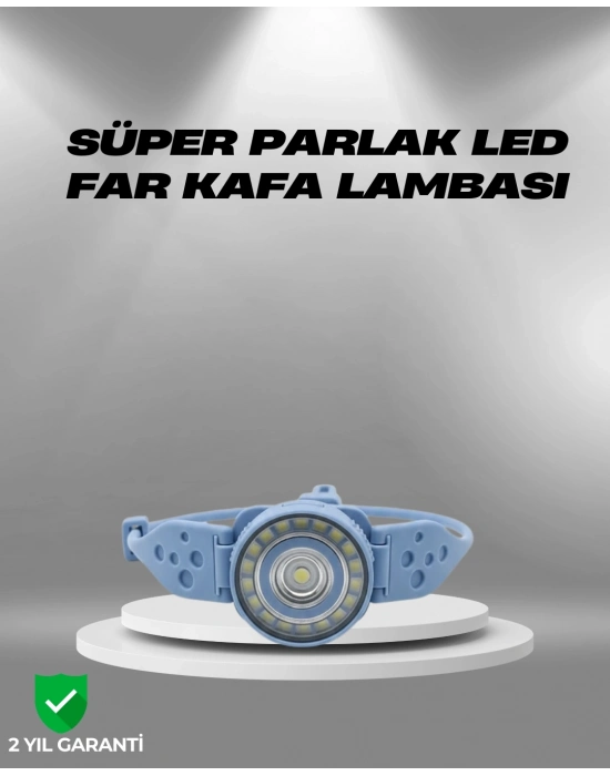 Hafif ve Taşınabilir Kamp Kafa Lambası Ayarlanabilir Işık