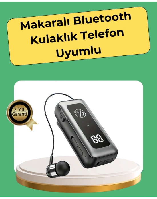 ® Hafıza Kartı Destekli Bluetooth 5.2 Kulaklık – İki Cihaza Bağlanma Özelliği