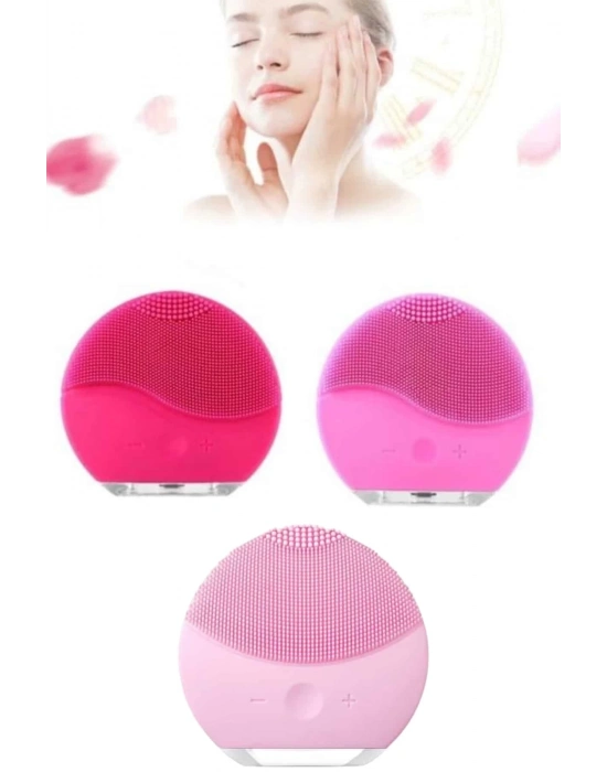 ® Hassas Ciltlere Özel Titreşimli Yüz Temizleme ve Masaj Aleti