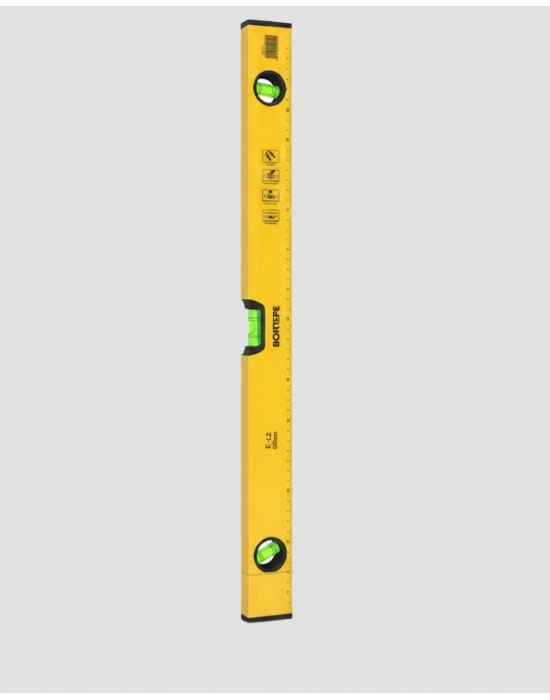 ® Hassas Ölçüm Sağlayan 600 mm Sarı Su Terazisi