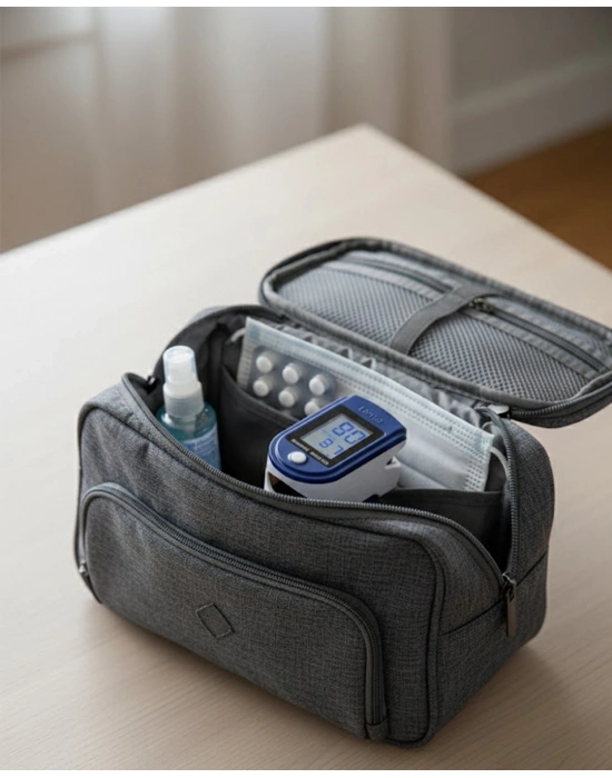 ® Hassas Ölçüm Sağlayan Parmak Ucu Oksimetresi Taşınabilir