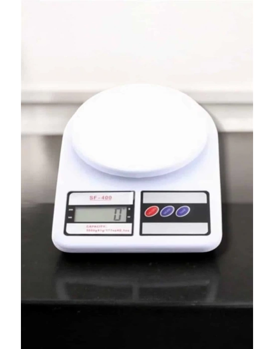 ® Hassas Terazi 10 kg Kapasiteli, Yüksek Hassasiyetli Dijital Mutfak Tartısı