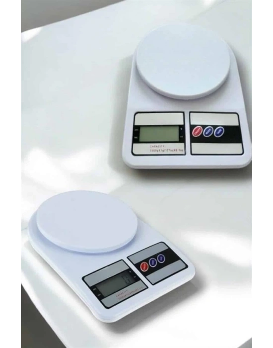 ® Hassas Terazi 10 kg Kapasiteli, Yüksek Hassasiyetli Dijital Mutfak Tartısı