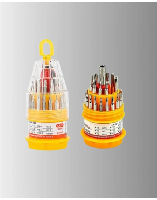 ® Hassas Tornavida Seti Kaymaz Saplı Elektronik Onarım Seti