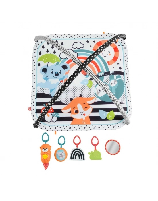 ® HBP41 ® Neşeli Hayvanlar 3ü1 Arada Jimnastik Merkezi