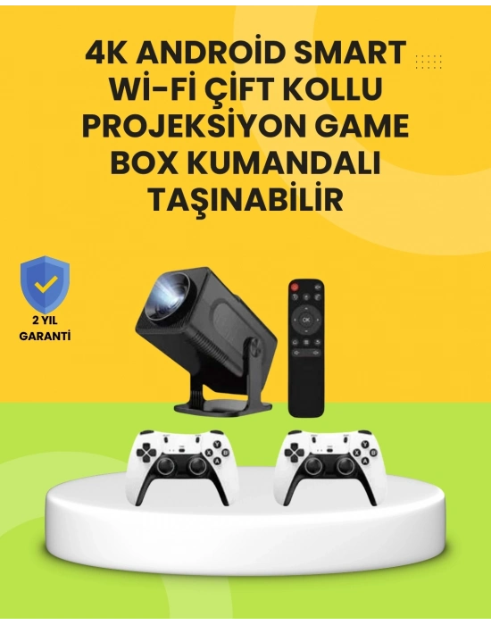 ® HCS350pro Android 11 İşletim Sistemli Mini Projektör