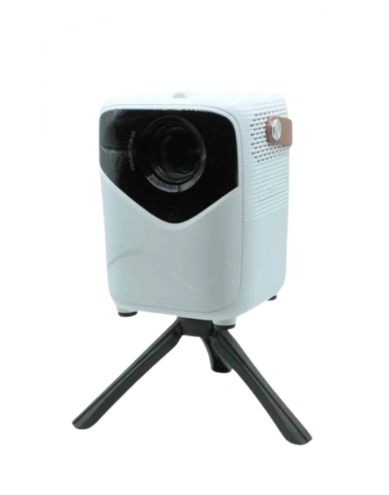 ® HD Ayaklı Portatif Projeksiyon Cihazı Bluetooth Wifi Akıllı Android İşlemcili