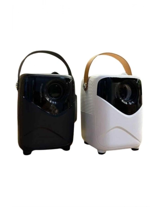 ® HD Ayaklı Portatif Projeksiyon Cihazı Bluetooth Wifi Akıllı Android İşlemcili