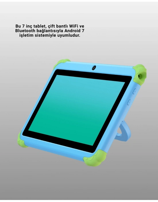 ® HD Ekranlı 7 İnç Tablet WiFi ve Bluetooth Bağlantılı