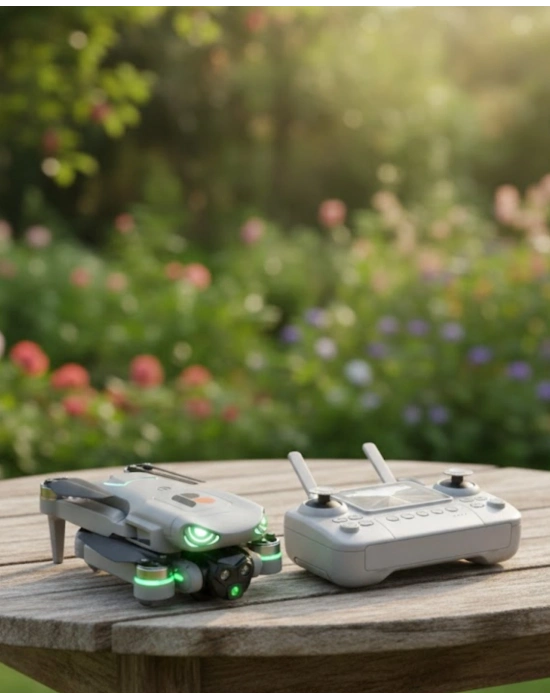 HD Kameralı Drone Ekranlı Kumanda Güvenli ve Dengeli Uçuş