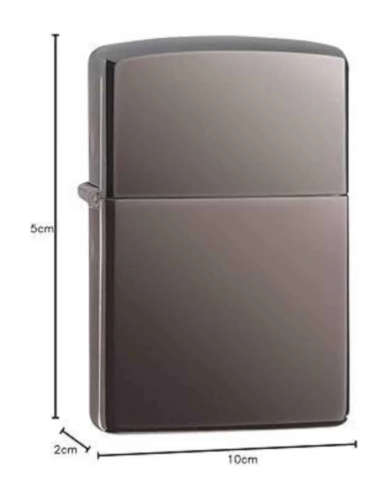 ® Hediyelik Zarif Model Siyah Benzinli Çakmak