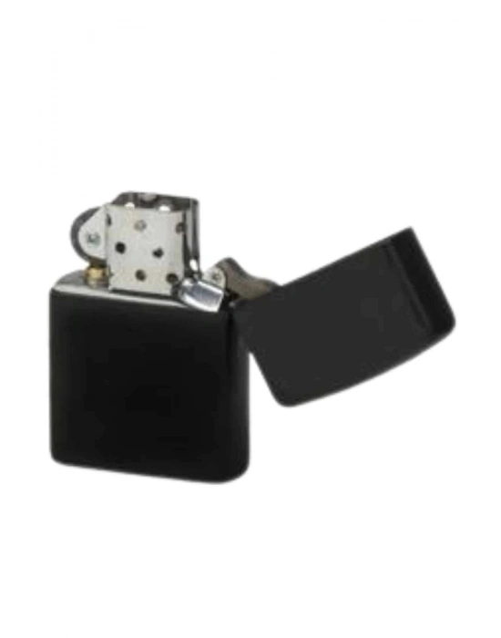 ® Hediyelik Zarif Zippo Model Siyah Benzinli Çakmak
