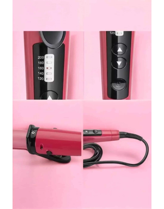 ® Hem Düzleştirici Hem Maşa Saç Şekillendirici