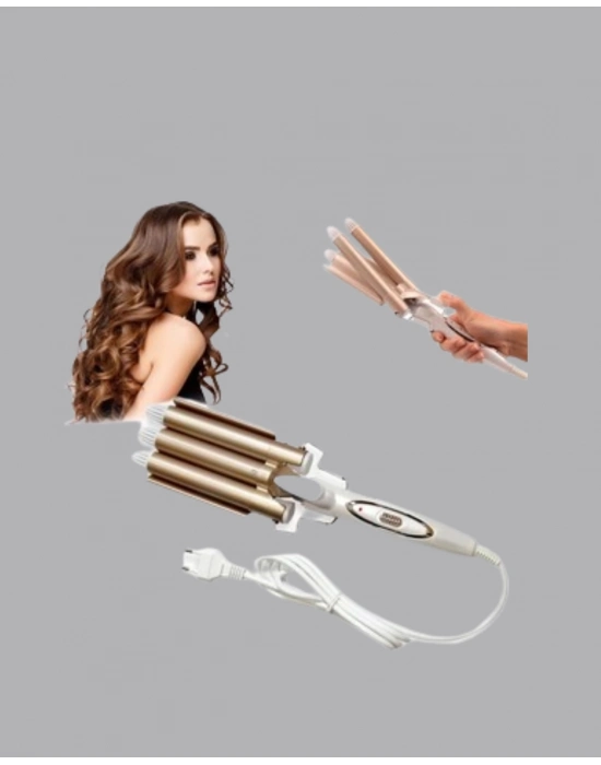 ® Her Saç Tipine Uygun, Hızlı Isınan Bukle Yapıcı – Evde Kuaför Kalitesinde Sonuç