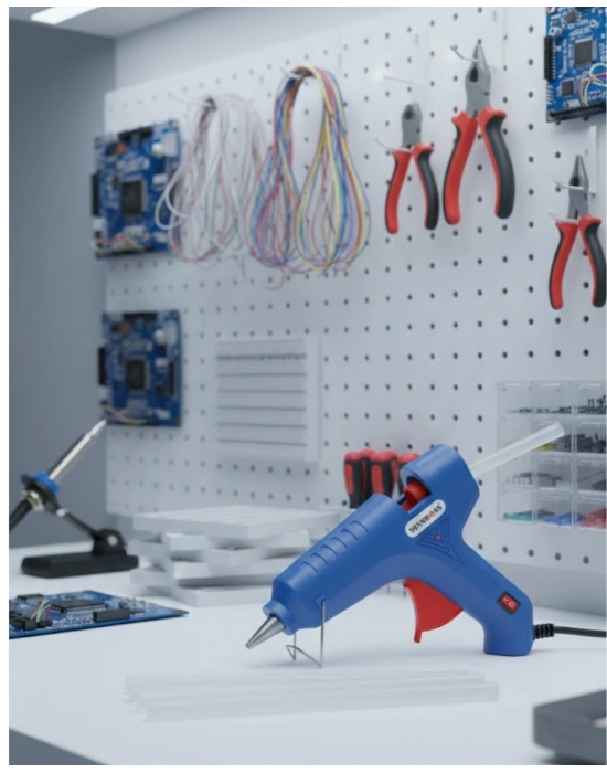 ® Hobi ve Tamir İşleri İçin 60 W Silikon Tabancası 11 mm 5 Silikon Hediyeli