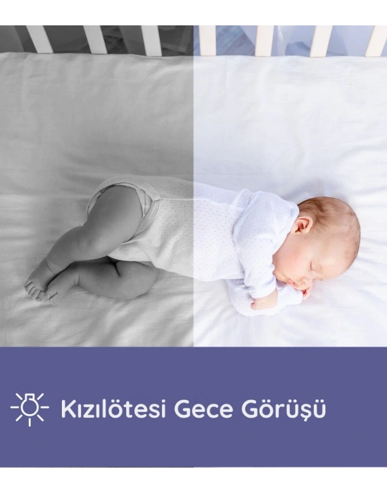 ® Hubble Nursery View Pro 5 Dijital Bebek Kamerası HBL11