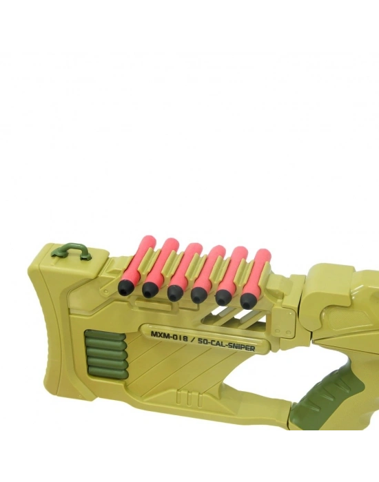 ®  Huntsman 50 3ü 1 Arada Oyuncak Dart Blaster